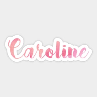 Caroline Sticker